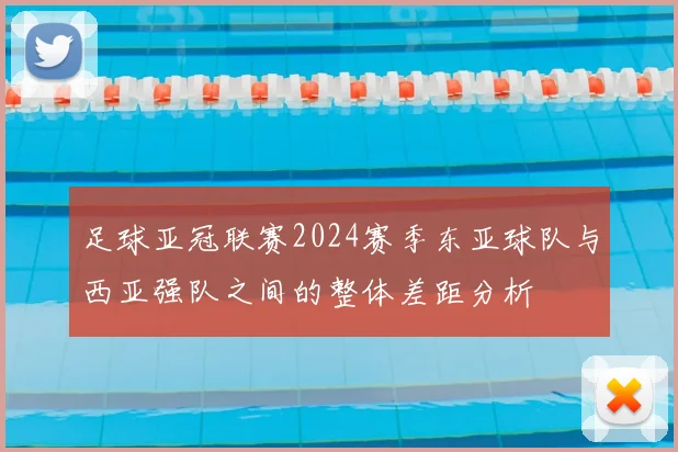 足球亚冠联赛2024赛季东亚球队与西亚强队之间的整体差距分析